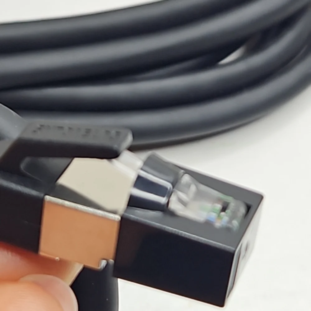 8 Pin 5 Meter RJ45 Mobile Radio Removable Separation Mic Extension Cable Cord